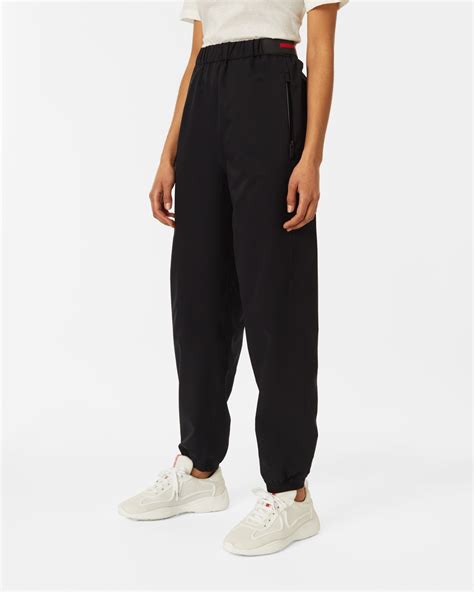 prada track pants vintage|prada black tracksuit.